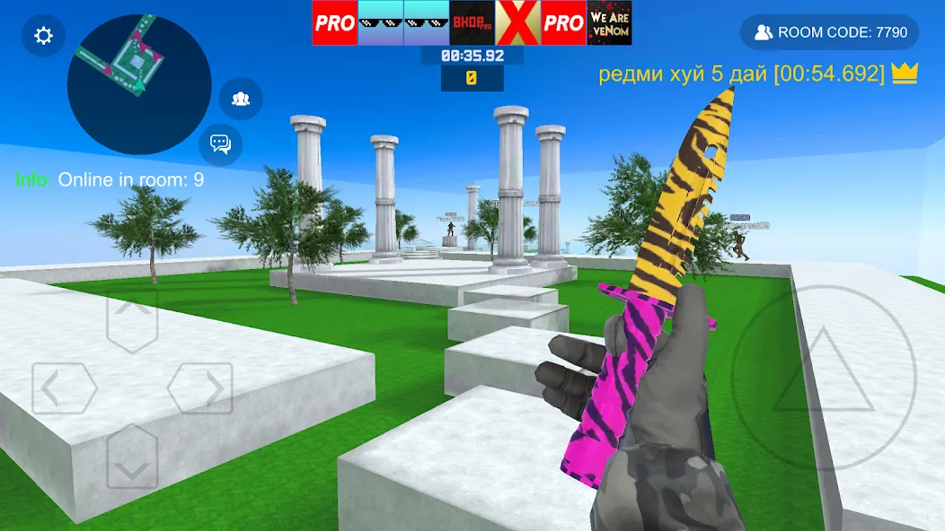 bhop pro (бхоп про) [МОД: Все открыто, Дополнительные деньги и Меню MOD] Screenshot 3