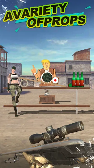 Gun Shooting Range [МОД: Бесконечные деньги, Монеты и Мега MOD] Screenshot 1