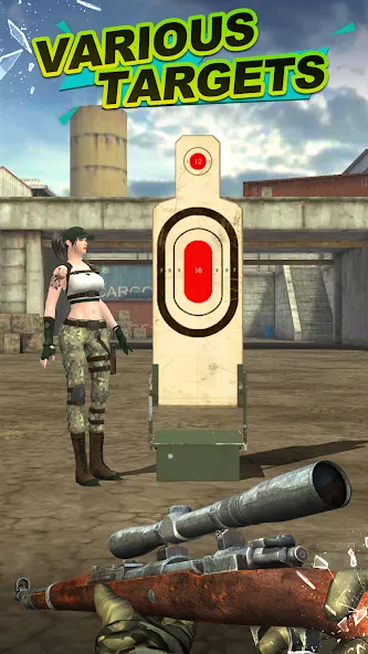 Gun Shooting Range [МОД: Бесконечные деньги, Монеты и Мега MOD] Screenshot 4