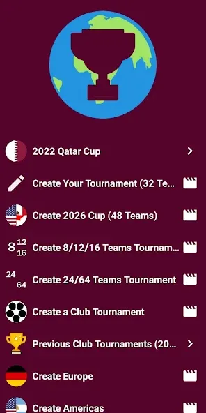 World Soccer Simulator 2022 (Чемпионат мира по калькулятору) [МОД: Меню, Бесконечные монеты и Открытые уровни] Screenshot 1
