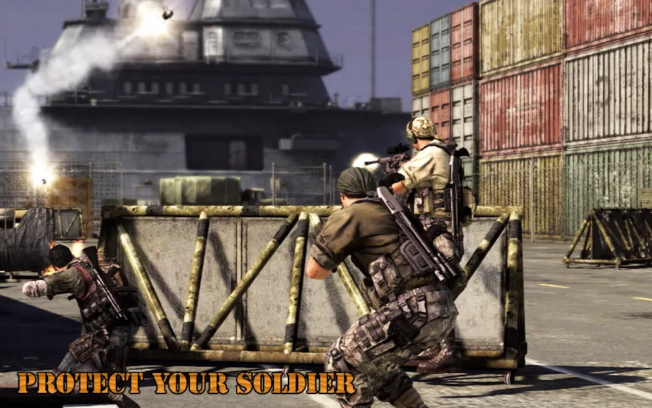 Call of Modern Army Combat [МОД: Много денег, Монет и Все открыто] Screenshot 1