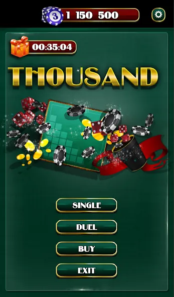 Thousand Dice [МОД: Все открыто, Дополнительные деньги и Меню MOD] Screenshot 1