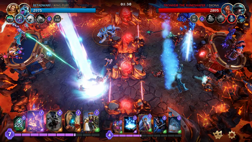 Minion Masters (Миньон Мастерс) [МОД: Все открыто, Дополнительные деньги и Меню MOD] Screenshot 2