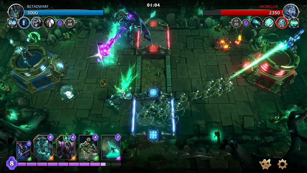 Minion Masters (Миньон Мастерс) [МОД: Все открыто, Дополнительные деньги и Меню MOD] Screenshot 5
