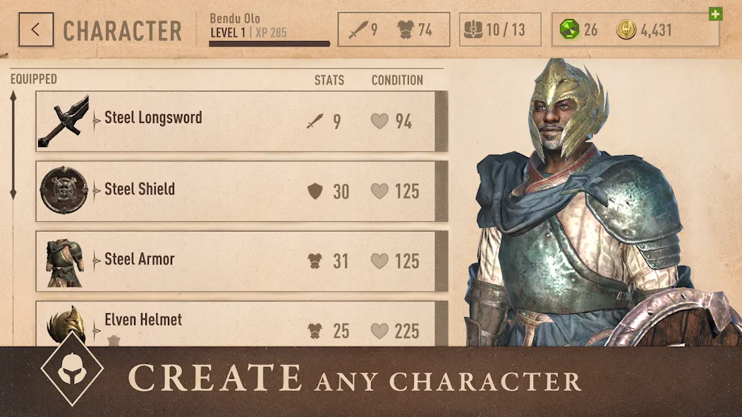 The Elder Scrolls: Blades (Зе Элдер Скроллс) [МОД: Меню, Бесконечные монеты и Открытые уровни] Screenshot 4
