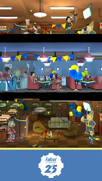 Fallout Shelter (Фоллаут Шелтер) [МОД: Много монет, Открытые уровни и Мега MOD] Screenshot 1