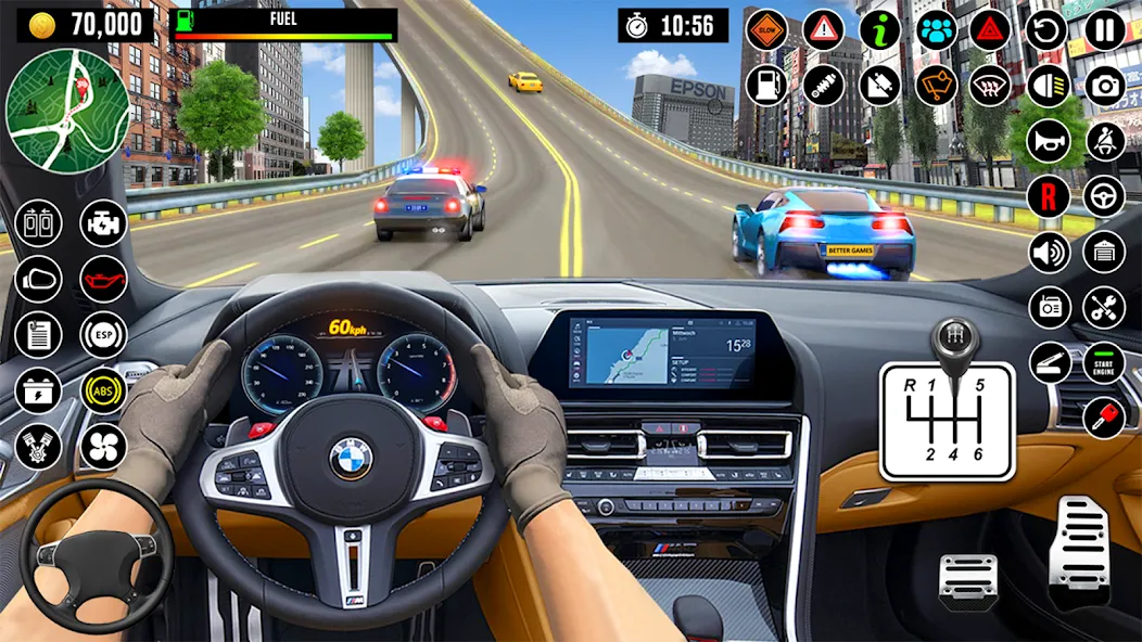 City Driving School Car Games [МОД: Бесконечные деньги, Монеты и Мега MOD] Screenshot 5