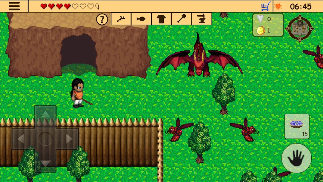 Survival RPG 3:Lost in time 2D (Сурвивал РПГ 3) [МОД: Все открыто, Дополнительные деньги и Меню MOD] Screenshot 2