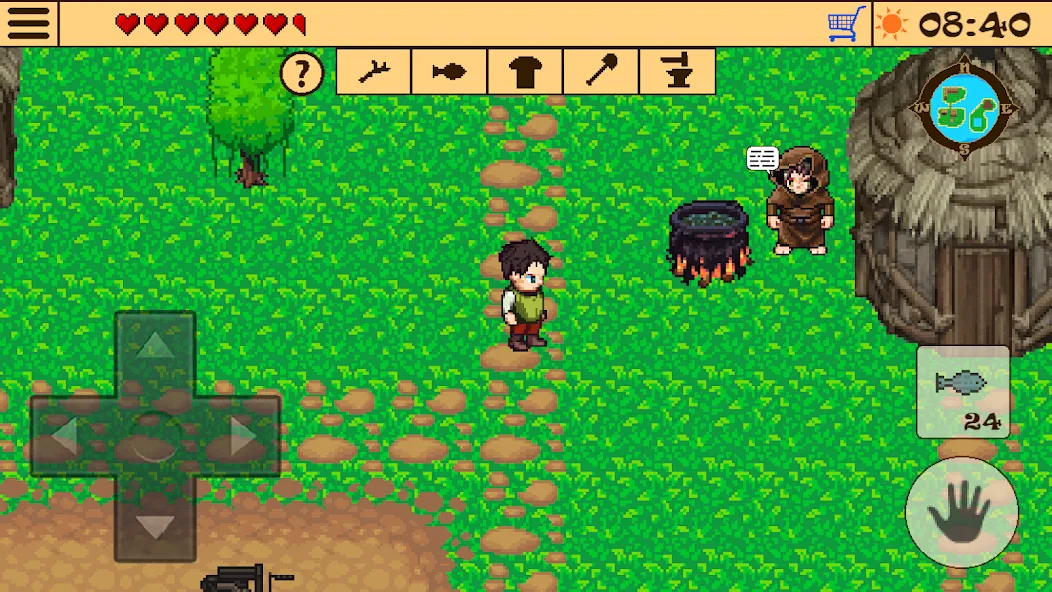 Survival RPG 2:Temple Ruins 2D (Сурвивал РПГ 2) [МОД: Деньги, Монеты и Меню MOD] Screenshot 2