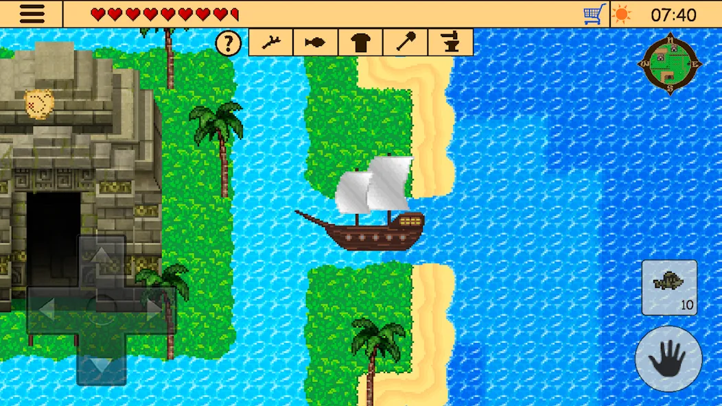 Survival RPG 2:Temple Ruins 2D (Сурвивал РПГ 2) [МОД: Деньги, Монеты и Меню MOD] Screenshot 3