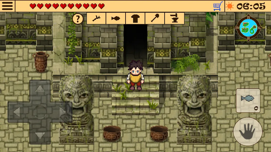 Survival RPG 2:Temple Ruins 2D (Сурвивал РПГ 2) [МОД: Деньги, Монеты и Меню MOD] Screenshot 4