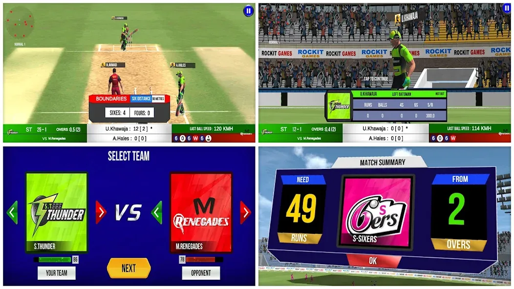 Aussie T20 Cricket Game 2023 [МОД: Много монет, Открытые уровни и Мега MOD] Screenshot 4