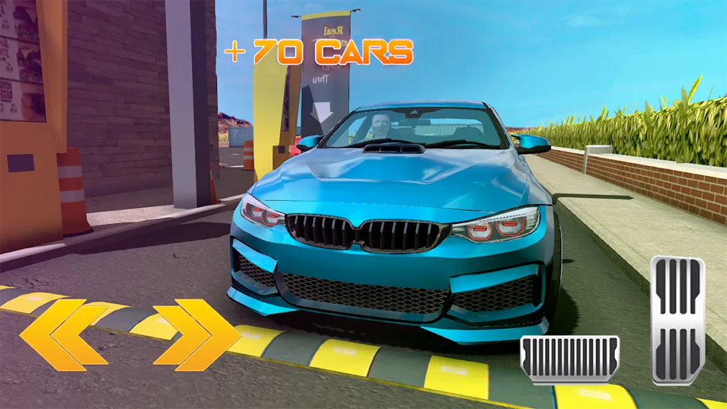 Super car parking - Car games [МОД: Много денег, Монет и Все открыто] Screenshot 1