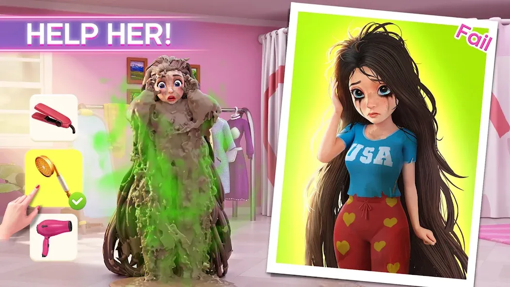 Project Makeover (Проджект Мейковер) [МОД: Все открыто, Дополнительные деньги и Меню MOD] Screenshot 1