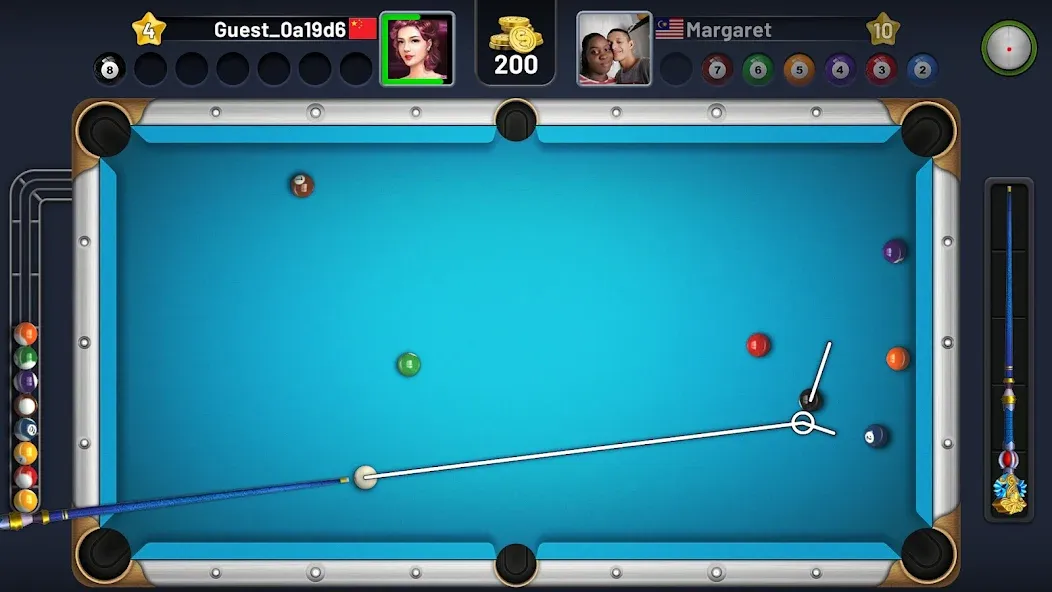 8 Pool Clash (Пул Клаш) [МОД: Много монет, Открытые уровни и Мега MOD] Screenshot 3