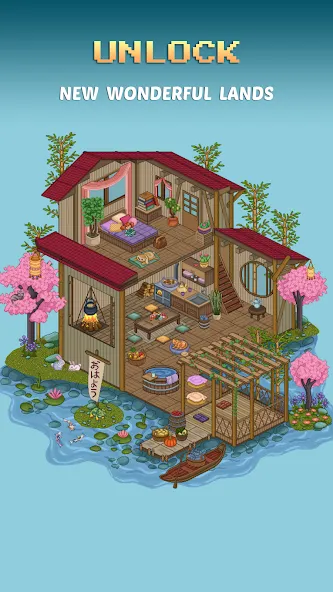 Pixel Art - Color House (Пиксель) [МОД: Бесконечные деньги, Монеты и Мега MOD] Screenshot 1