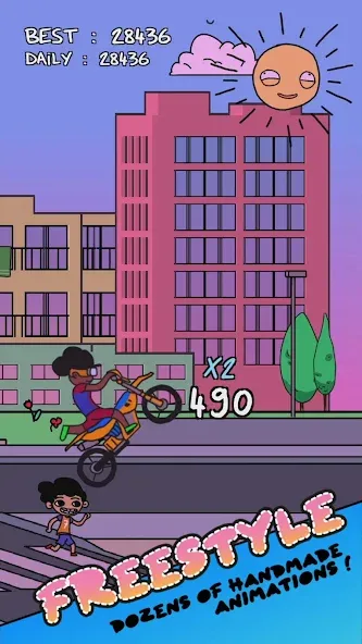 Summer Wheelie (Саммер Уили) [МОД: Деньги, Монеты и Меню MOD] Screenshot 3