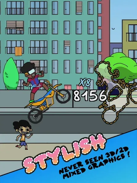 Summer Wheelie (Саммер Уили) [МОД: Деньги, Монеты и Меню MOD] Screenshot 5