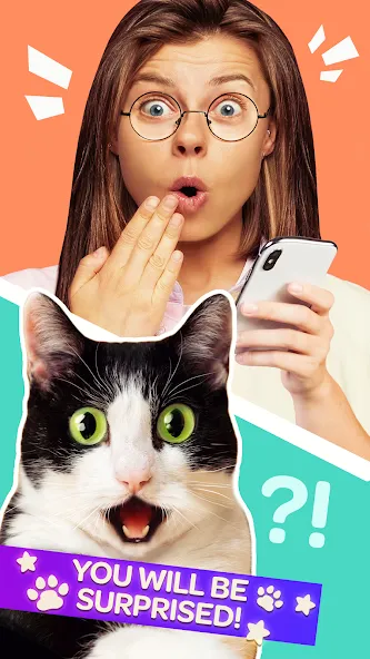 Cat Translator Pet Talk Meow [МОД: Все открыто, Дополнительные деньги и Меню MOD] Screenshot 2