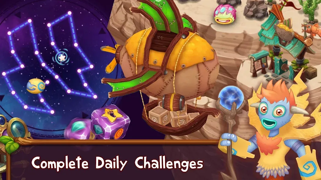 Singing Monsters: Dawn of Fire (Сингинг Монстерс) [МОД: Меню, Бесконечные монеты и Открытые уровни] Screenshot 3