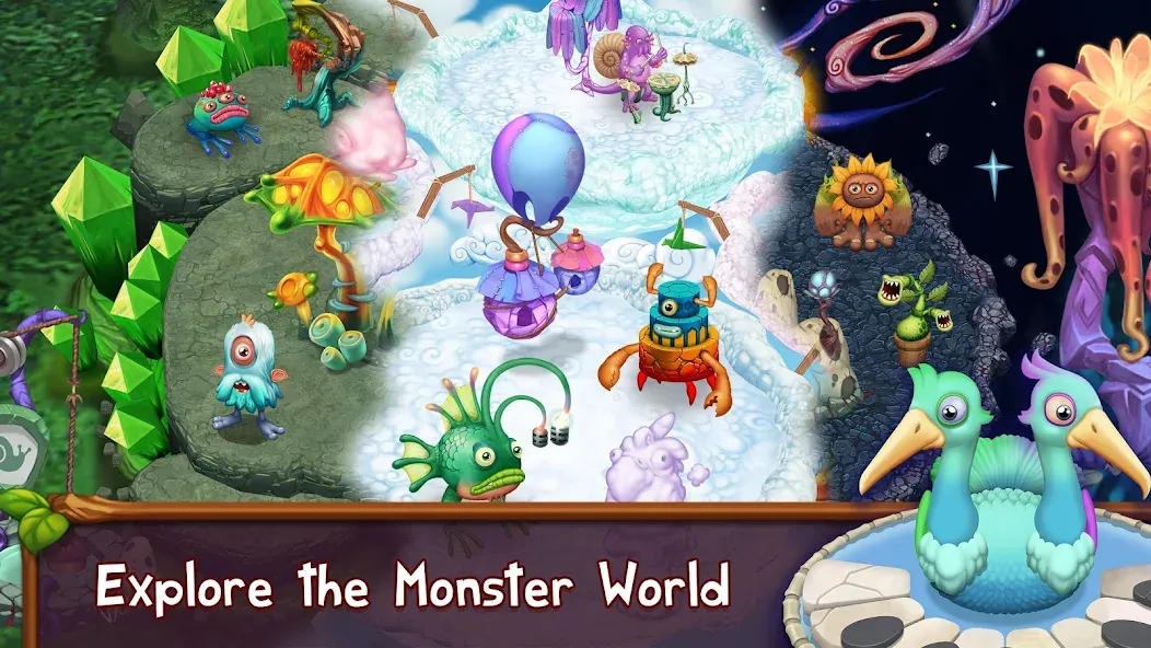 Singing Monsters: Dawn of Fire (Сингинг Монстерс) [МОД: Меню, Бесконечные монеты и Открытые уровни] Screenshot 4