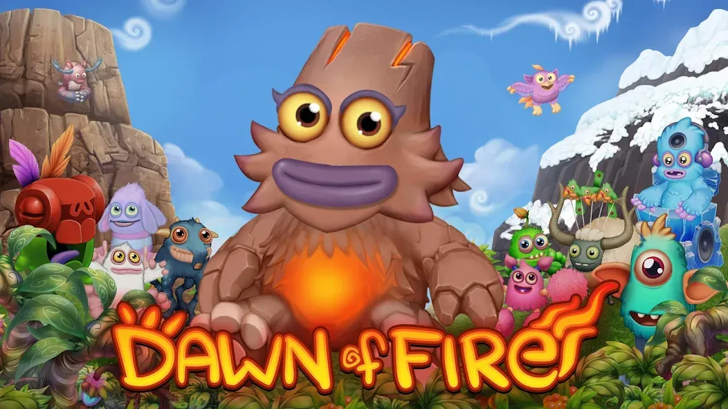 Singing Monsters: Dawn of Fire (Сингинг Монстерс) [МОД: Меню, Бесконечные монеты и Открытые уровни] Screenshot 5