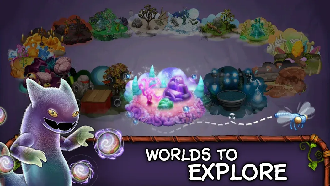 My Singing Monsters (Май Сингинг Монстерс) [МОД: Меню, Бесконечные монеты и Открытые уровни] Screenshot 4