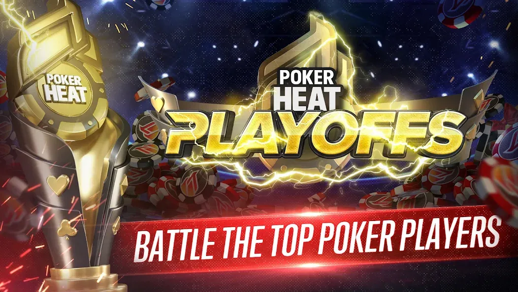 Poker Heat™ Texas Holdem Poker (Покер Хит) [МОД: Много денег, Монет и Все открыто] Screenshot 3