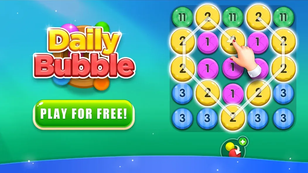 Daily Bubble [МОД: Все открыто, Дополнительные деньги и Меню MOD] Screenshot 5