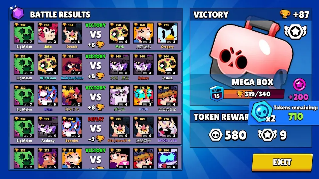 Box Simulator for Brawl Stars [МОД: Все открыто, Дополнительные деньги и Меню MOD] Screenshot 4
