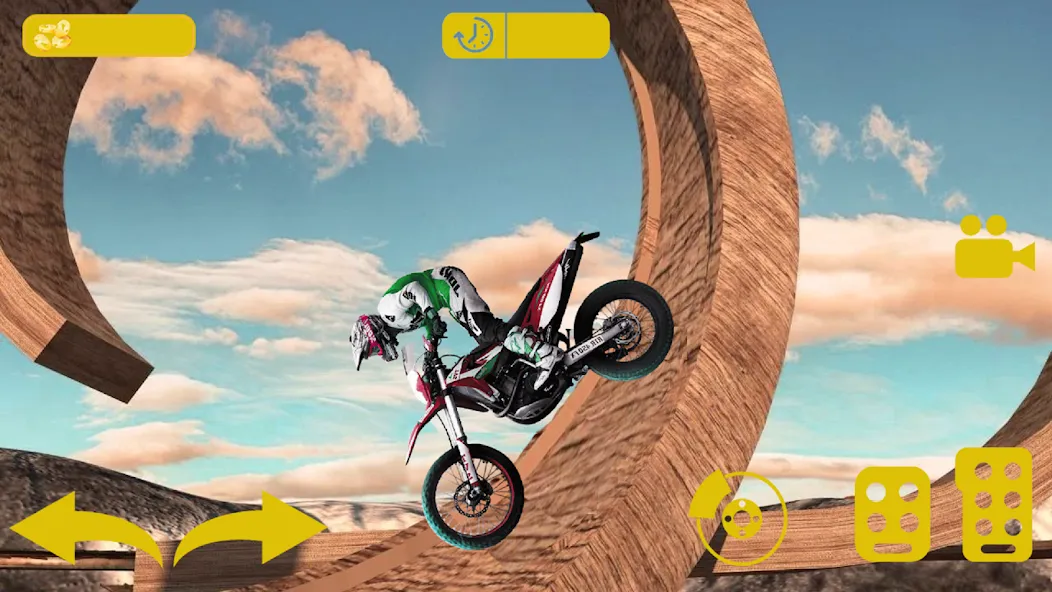 Bike stunt 3d games-Bike games [МОД: Бесконечные деньги, Монеты и Мега MOD] Screenshot 2