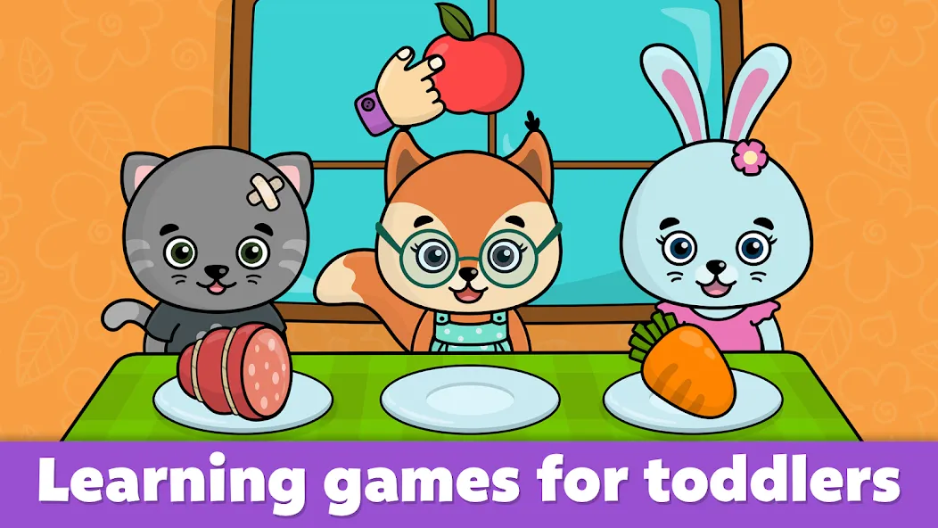 Baby Games: Shapes and Colors [МОД: Бесконечные деньги, Монеты и Мега MOD] Screenshot 1