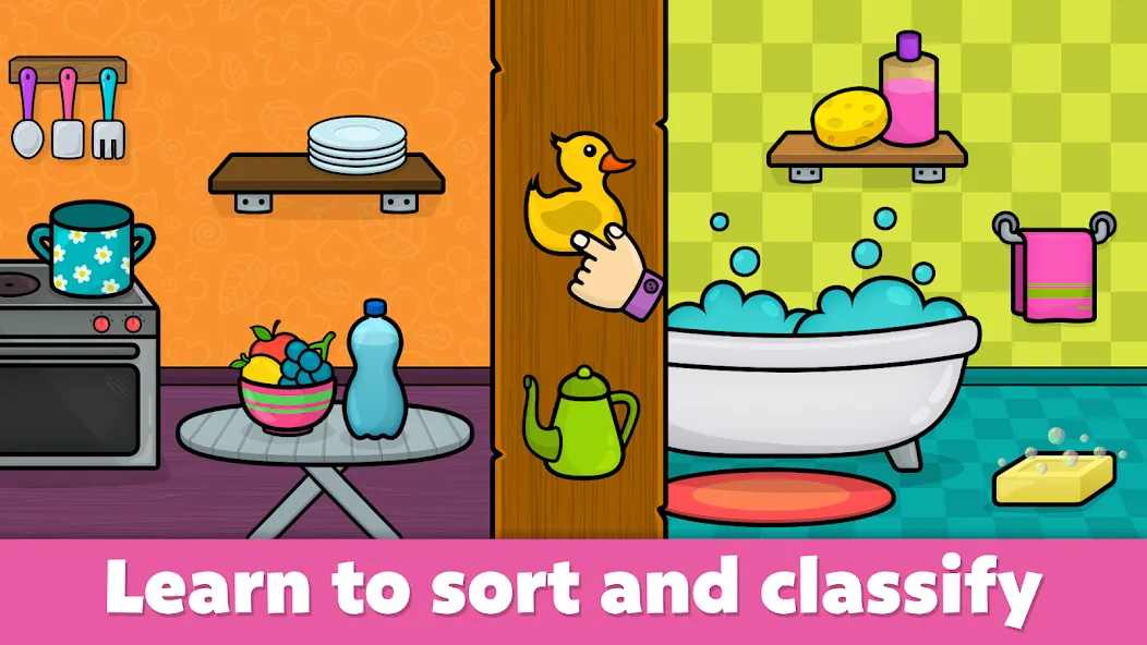 Baby Games: Shapes and Colors [МОД: Бесконечные деньги, Монеты и Мега MOD] Screenshot 2