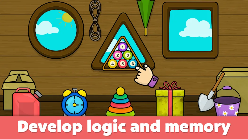 Baby Games: Shapes and Colors [МОД: Бесконечные деньги, Монеты и Мега MOD] Screenshot 3