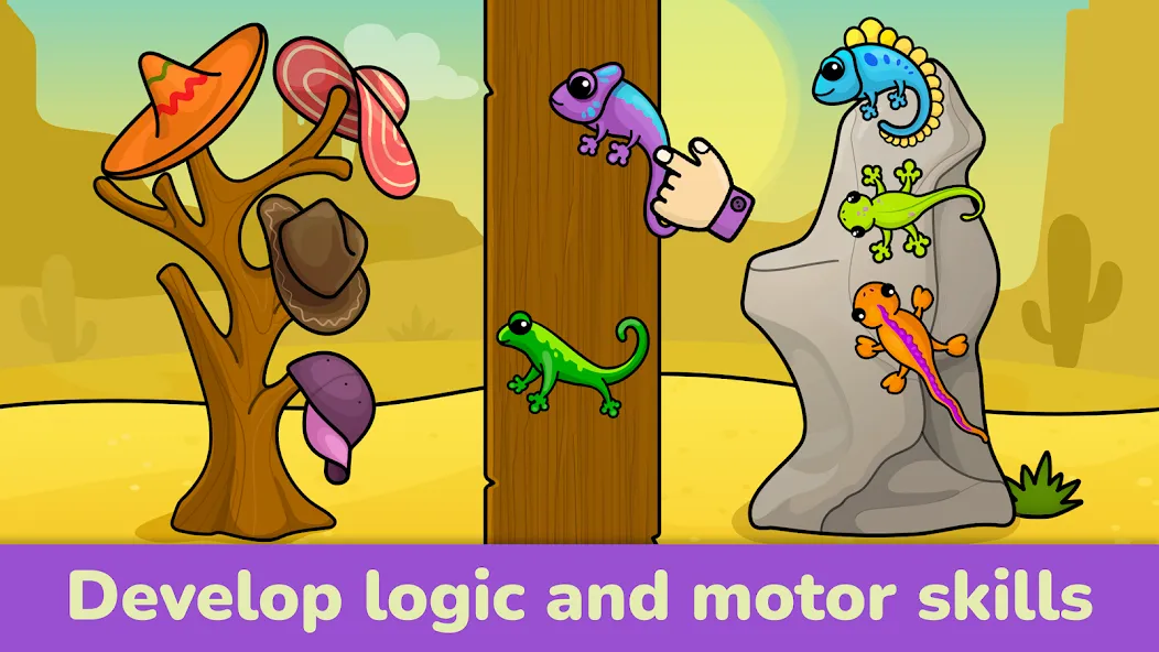 Games for Toddlers 2 Years Old [МОД: Меню, Бесконечные монеты и Открытые уровни] Screenshot 3