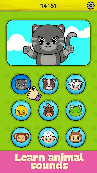 Bimi Boo Baby Phone for Kids [МОД: Деньги, Монеты и Меню MOD] Screenshot 2