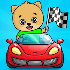 Скачать Bimi Boo Car Games for Kids [МОД: Меню, Бесконечные монеты и Открытые уровни] | Взлом Bimi Boo Car Games for Kids на Андроид