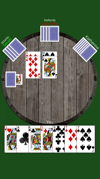 Durak Online Cards Game [МОД: Меню, Бесконечные монеты и Открытые уровни] Screenshot 2