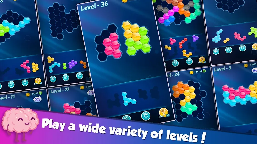 Block! Hexa Puzzle™ [МОД: Все открыто, Дополнительные деньги и Меню MOD] Screenshot 2
