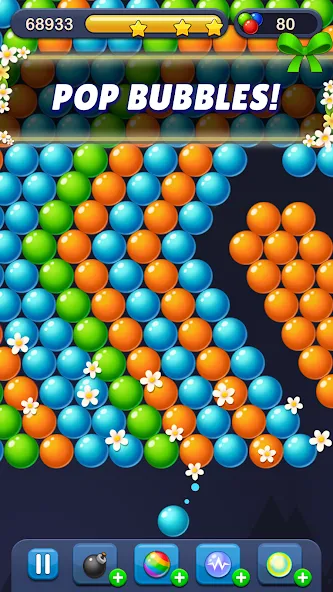 Bubble Pop! Puzzle Game Legend [МОД: Все открыто, Дополнительные деньги и Меню MOD] Screenshot 2