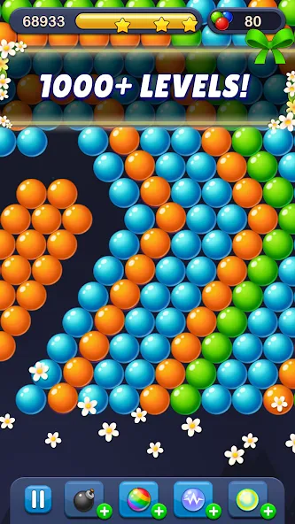 Bubble Pop! Puzzle Game Legend [МОД: Все открыто, Дополнительные деньги и Меню MOD] Screenshot 3