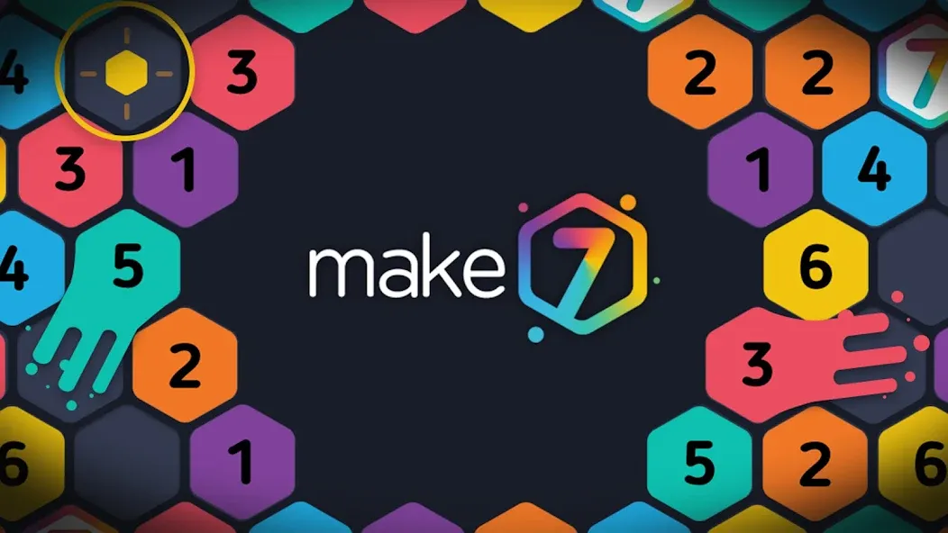 Make7! Hexa Puzzle [МОД: Меню, Бесконечные монеты и Открытые уровни] Screenshot 1