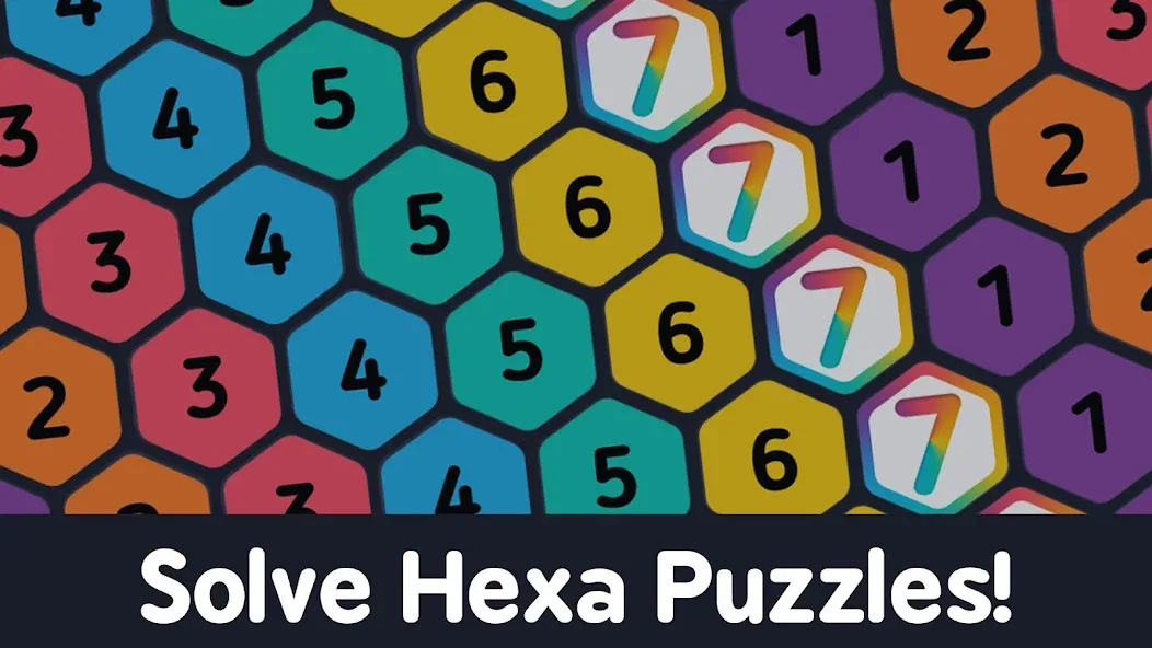 Make7! Hexa Puzzle [МОД: Меню, Бесконечные монеты и Открытые уровни] Screenshot 2