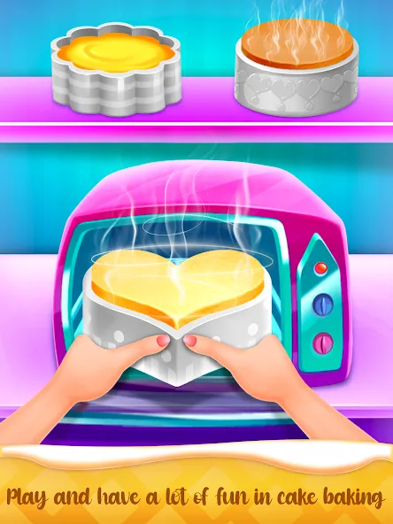 Cake Maker Cooking Cake Games (Кейк Мейкер кулинарные игры на приготовление тортов) [МОД: Много денег, Монет и Все открыто] Screenshot 5