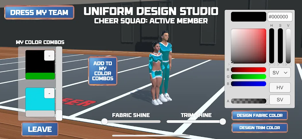 CHEER Official 3D (ЧИР Официальный 3D) [МОД: Все открыто, Дополнительные деньги и Меню MOD] Screenshot 2