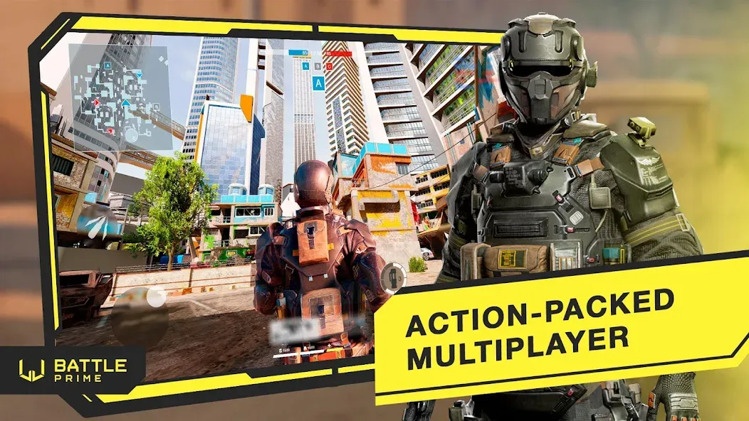Battle Prime: FPS gun shooting (Баттл Прим) [МОД: Бесконечные деньги, Монеты и Мега MOD] Screenshot 2