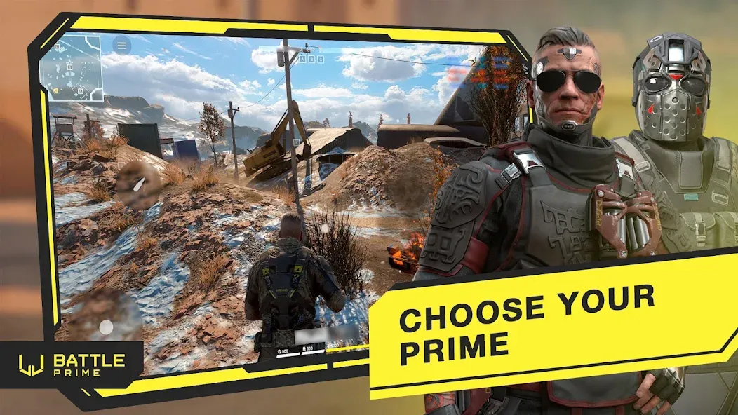 Battle Prime: FPS gun shooting (Баттл Прим) [МОД: Бесконечные деньги, Монеты и Мега MOD] Screenshot 4