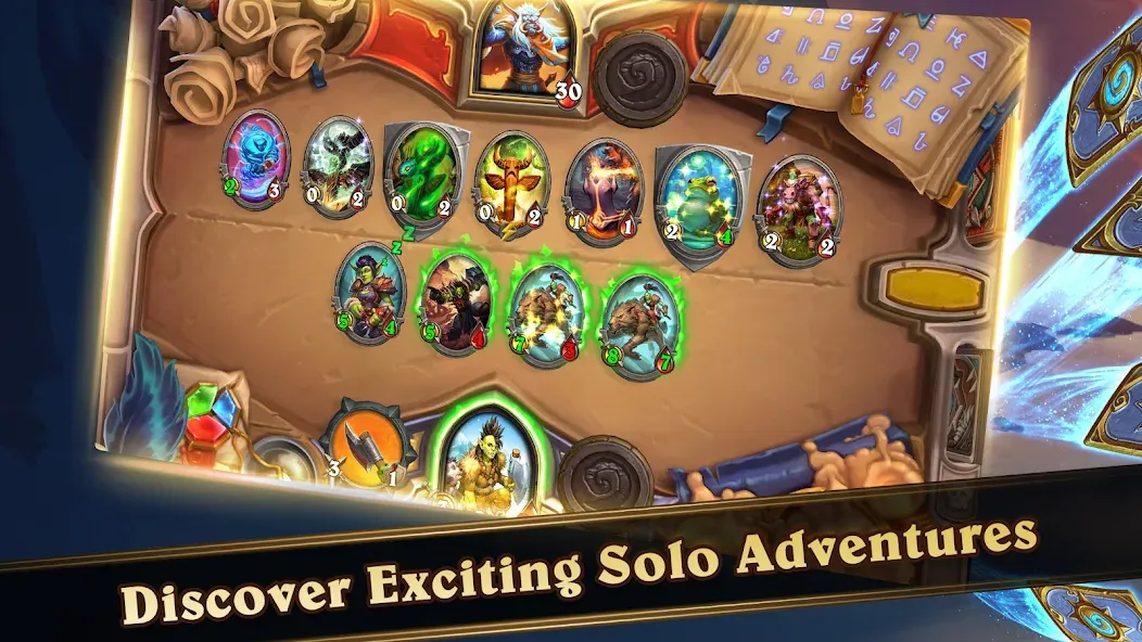Hearthstone (Хртстоун) [МОД: Бесконечные деньги, Монеты и Мега MOD] Screenshot 1