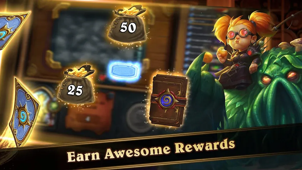 Hearthstone (Хртстоун) [МОД: Бесконечные деньги, Монеты и Мега MOD] Screenshot 5