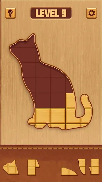 BlockPuz: Block Puzzle Games (БлокПазз) [МОД: Меню, Бесконечные монеты и Открытые уровни] Screenshot 4